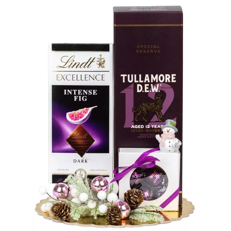 Zestaw Świąteczny Whisky i Lindt 137 – Wyszukany prezent na Boże Narodzenie