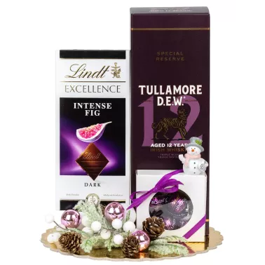 Zestaw Świąteczny Whisky i Lindt 137 – Wyszukany prezent na Boże Narodzenie