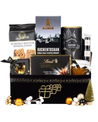 Zestaw Świąteczny Whisky i Słodycze 151 – Elegancki Prezent na Gwiazdkę