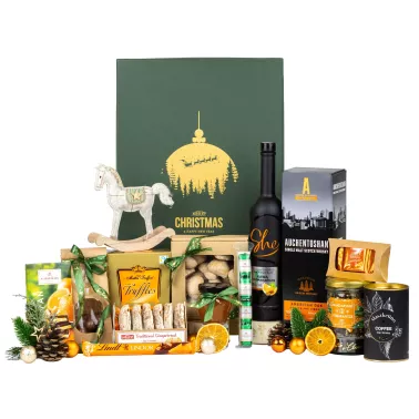 Zestaw Świąteczny Whisky i Likier 155 – Prestiżowy Prezent na Boże Narodzenie