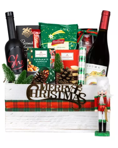 Zestaw Świąteczny Dziadek do Orzechów 158 – Elegancki Prezent ze Smakiem Zestaw Świąteczny Dziadek do Orzechów 158 to elegancki