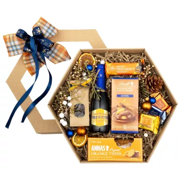 Zestaw Świąteczny Prosecco 180 - Stylowy Upominek na Święta