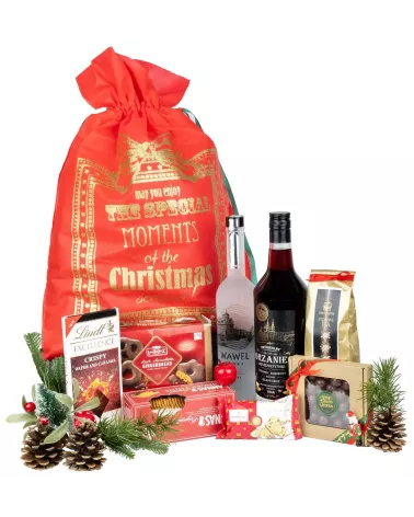 Worek Świąteczny Wódka i Grzaniec 174 - Prestiżowy Upominek Firmowy