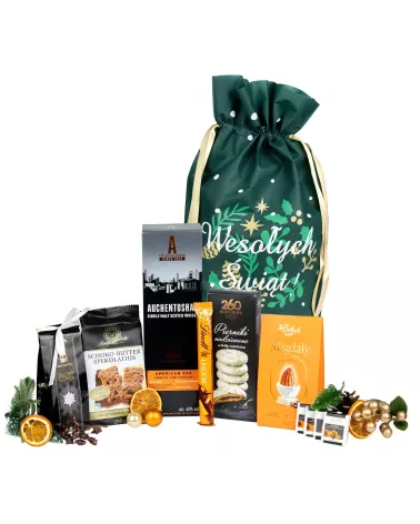 Worek Świąteczny Whisky 173 - Stylowy Zestaw Świąteczny