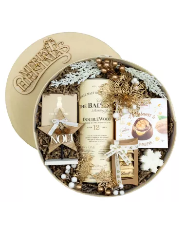 Zestaw Świąteczny Deluxe Whisky 181 - Elegancki Prezent Premium na Święta