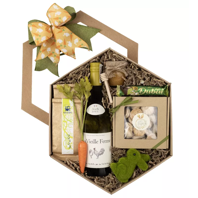 Zestaw Wielkanocny Likier 184 - Gotowy Elegancki Prezent Wielkanocny