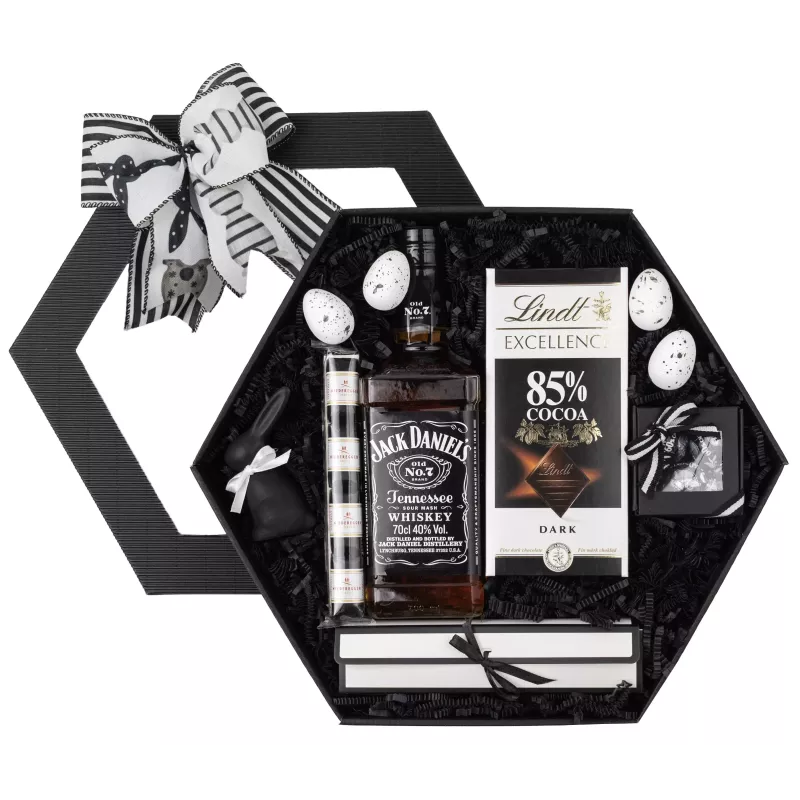 Zestaw Wielkanocny Jack Daniels 186 - Elegancki Zestaw Wielkanocny z Whisky