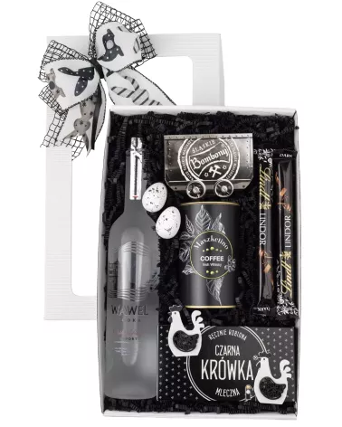 Zestaw Wielkanocny Wódka 188 - Gotowy Prezent Wielkanocny z Wódką